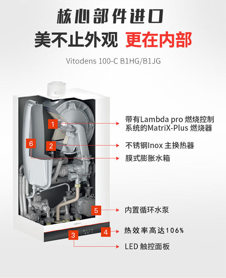 菲斯曼壁掛爐VITODENS B1HG/B1JG