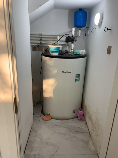 昌平区北七家温哥华森林威能壁挂炉安装案例