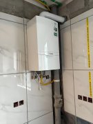 朝阳区青云上府威能进口24KW壁挂炉安装案例