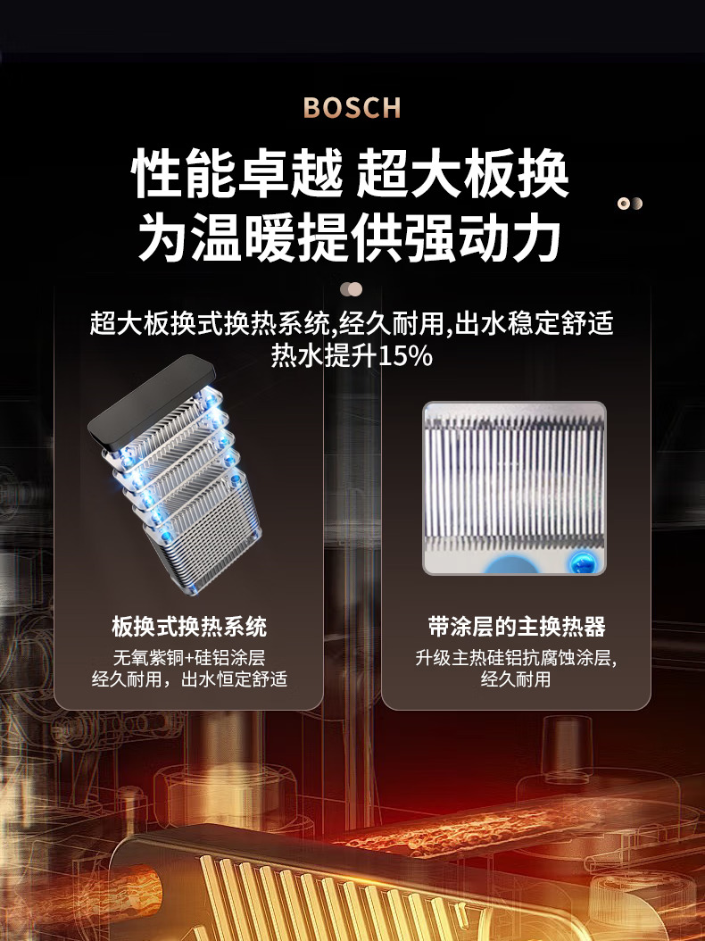 博世G7350iW分段燃烧24千瓦壁挂炉